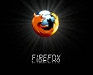 firefox black text